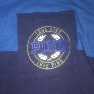 Long Sleeve Blue (Pink Brand) Shirt